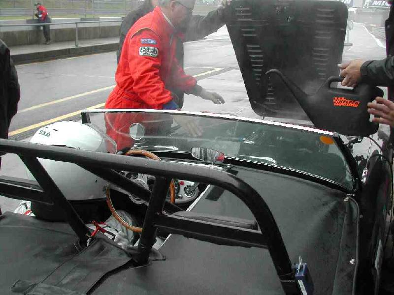 MARTINS RANCH Corvette Vintage Racing green hell mg engine 